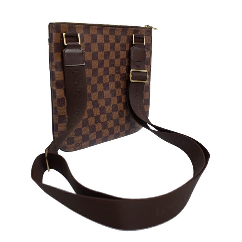 Louis Vuitton Damier Ebene Brown Pochette Bosphore Shoulder Bag - Picture 2 of 8